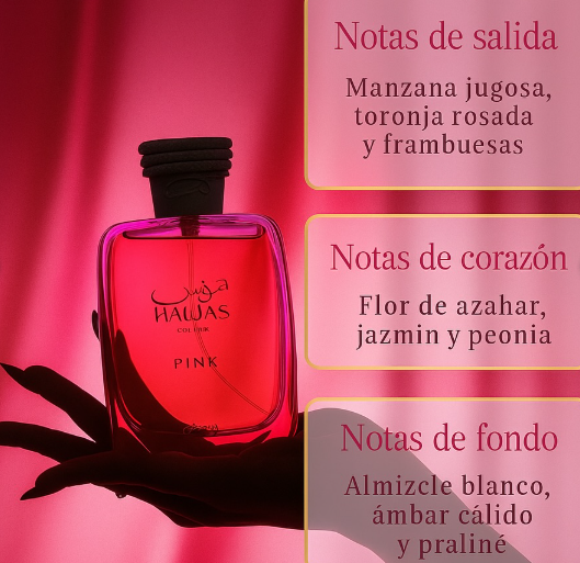 Hawas Pink Rasasi - Imagen 2